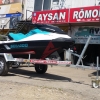 Makaslı-Yastık Yan Destekli Jet-ski Römorku